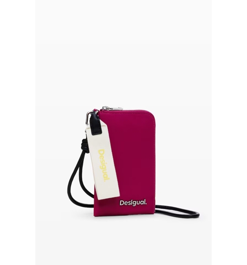 Dámská peněženka DESIGUAL 24WAYY03 3002 MONE PRIORI CANDELA PINK 3002 RED - DESIGUAL - 24WAYY03 3002 MONE PRIORI CANDELA PINK