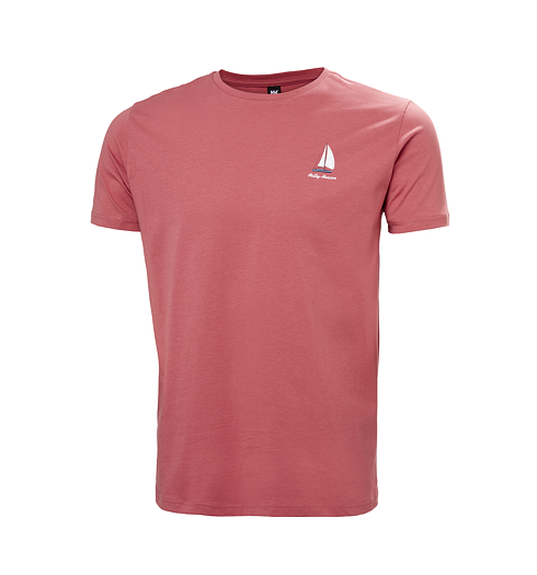 Pánské triko HELLY HANSEN 54601 137 SHORELINE T-SHIRT 3.0 137 WASHED RED - Helly Hansen - 54601 137 SHORELINE T-SHIRT 3.0