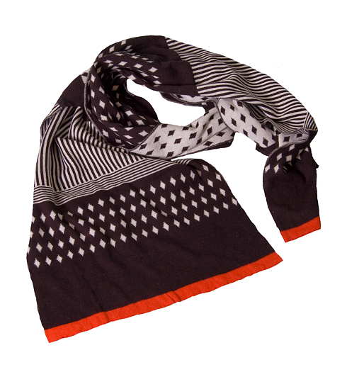 Dámská šála CHRISTA PROBST 36000/0 LADIES SCARF black black - Christa Probst - 36000/0 LADIES SCARF black