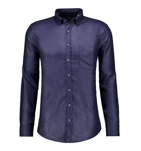 Pánská košile RAGMAN Shirt Riopele Ceramica Modrá - Ragman - 12103 070 Shirt Riopele Ceramica