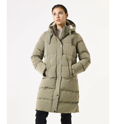 Dámský zimní kabát GARCIA ladies outdoor jacket Zelená - GARCIA - GJ500906 5895 ladies outdoor jacket