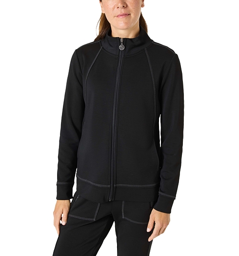 Dámská mikina TIMEZONE Stand-up Collar Sweatjacket Černá - Timezone - 18-10280-01-5006 9999 Stand-up Collar Sweatjacket