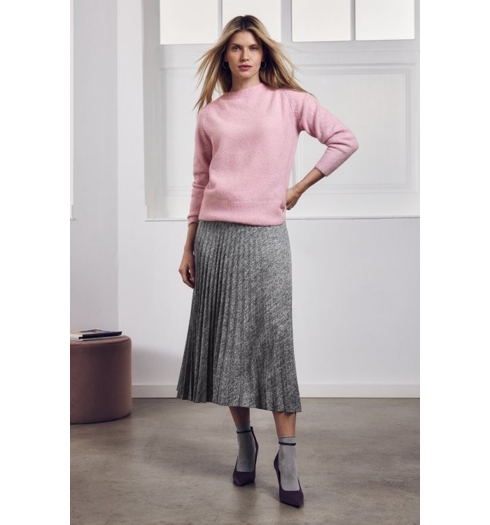 Dámský svetr HAJO D Pullover Raglanärmel, 1/1 Růžová - HAJO - 10579 712 D Pullover Raglanärmel