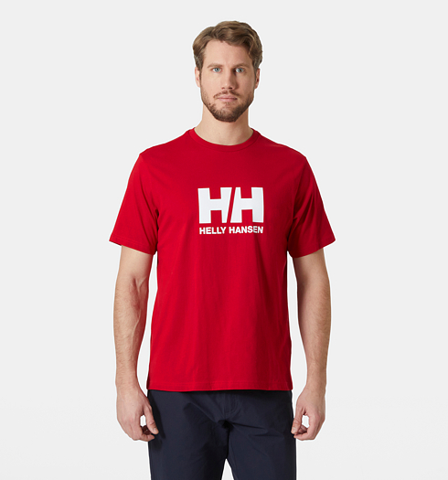 Pánské triko HELLY HANSEN HH LOGO T-SHIRT 3.0 Červená - Helly Hansen - 54596 162 HH LOGO T-SHIRT 3.0
