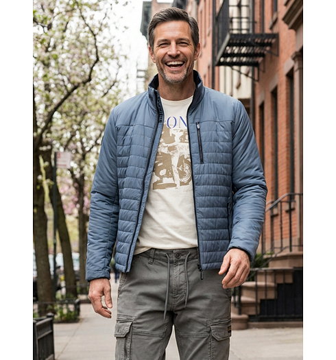 Pánská bunda HELLY HANSEN CREW INSULATOR JACKET 2.0 Modrá - Helly Hansen - 30343 601 CREW INSULATOR JACKET 2.0