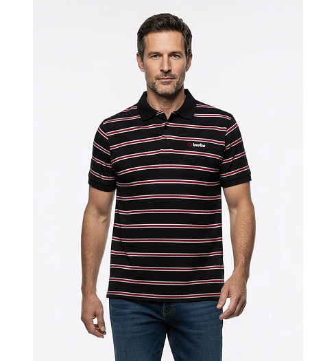 Pánská polokošile KERBO POLO VOLT 020 černá - KERBO - POLO VOLT 020/008