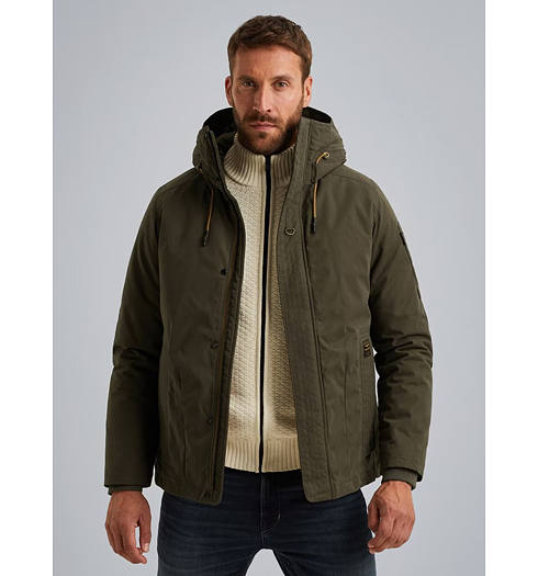 Pánská zimní bunda PME LEGEND ROCKLINER jacket Zelená - PME LEGEND - PJA2509125 8039 ROCKLINER jacket