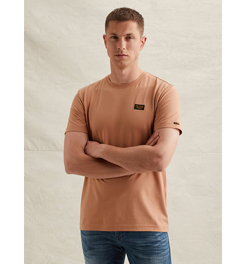Pánské triko PME LEGEND R-neck American Classic Oranžová - PME LEGEND - PTSS2604599 3031 Short sleeve r-neck American Classic
