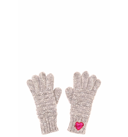 Dámské rukavice DESIGUAL GLOVES_BÁSICO 1020 HIELO - DESIGUAL - 58A58N1 1020 GLOVES_BÁSICO