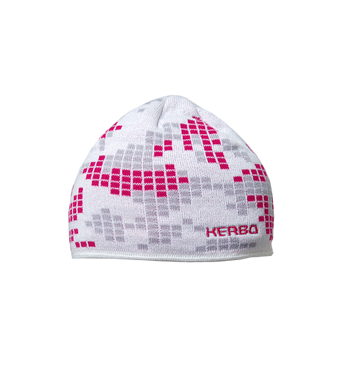 Zimní čepice KERBO ROKS 001 bílá - KERBO - ROKS 001