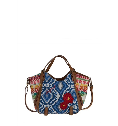 Dámská kabelka DESIGUAL BOLS BOLIVIAN ROTTERDAM 5011 TINTA - DESIGUAL - 61X50J5 5011 BOLS_BOLIVIAN ROTTERDAM