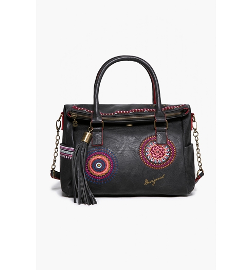 Dámská kabelka DESIGUAL LOVERTY GRETA 2000 NEGRO - DESIGUAL - 67X51E3 2000 BOLS LOVERTY GRETA