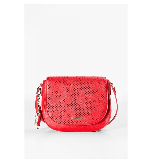 Dámská kabelka DESIGUAL BOLS VARSOVIA HOLEWOOD 3000 CARMIN - DESIGUAL - 71X9EF9 3000 BOLS VARSOVIA HOLEWOOD