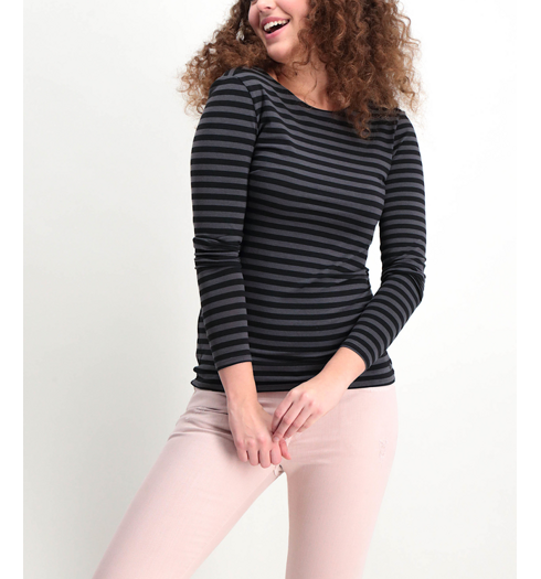 Dámské triko GARCIA LEN 2608 grey shade - GARCIA - N80210 2608 ladies T-shirt