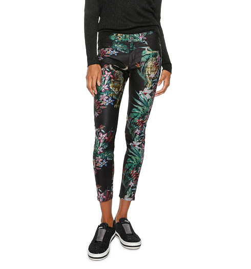 Dámské kalhoty DESIGUAL WEN 2000 - DESIGUAL - 18WWPN03 2000 PANT WEN