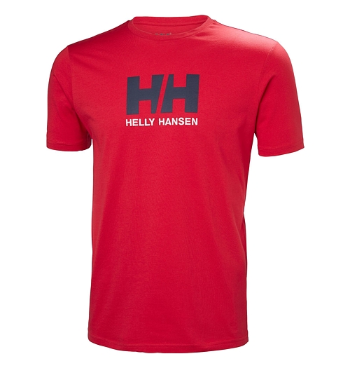 Pánské triko HELLY HANSEN HH LOGO T-SHIRT 162 red - Helly Hansen - 33979 162 HH LOGO T-SHIRT