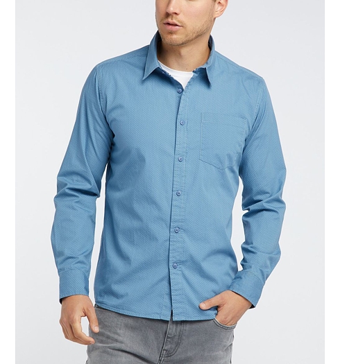 Pánská košile BROADWAY SUN 21500 blue - Broadway - 20102321 21500 Shirt SUN