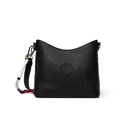 Dámská kabelka DESIGUAL BOLS_LAZARUS GALATI 2000 BLACK - DESIGUAL - 20SAXPD0 2000 BOLS_LAZARUS GALATI
