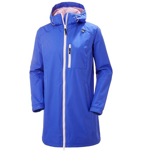 Dámský kabát HELLY HANSEN W LONG BELFAST JACKET 514 ROYAL BLUE - Helly Hansen - 55964 514 W LONG BELFAST JACKET