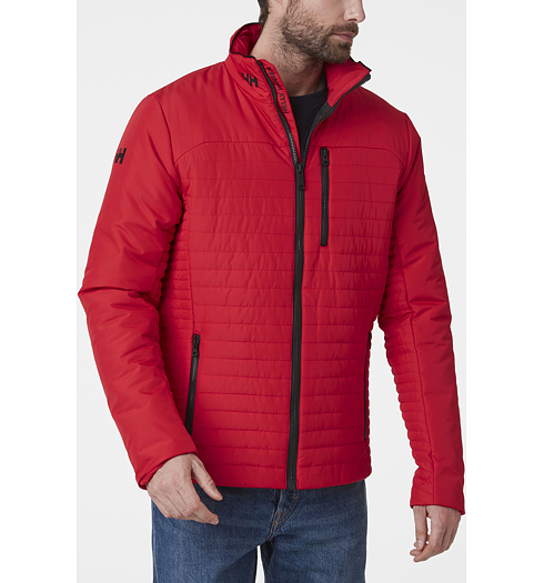 Pánská zimní bunda HELLY HANSEN CREW INSULATOR JACKET 222 ALERT RED - Helly Hansen - 54344 222 CREW INSULATOR JACKET