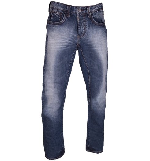 Pánské jeans TIMEZONE 26-5367 3401 Coast 3D real blue 3401 real blue - Timezone - 26-5367 3401 Coast 3D real blue