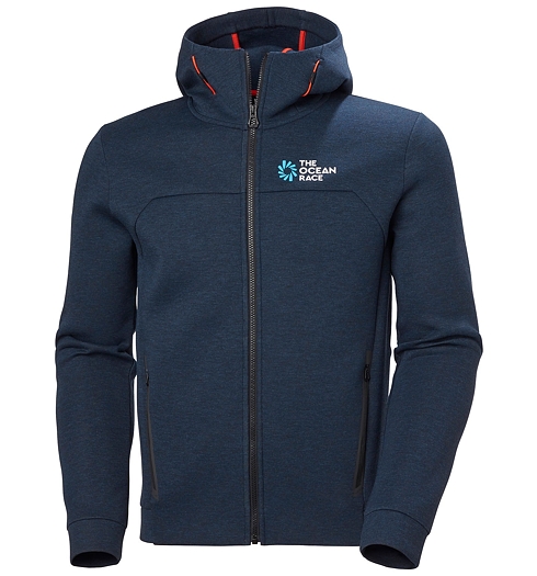 Pánská mikina HELLY HANSEN OCEAN RACE HOODIE 598 NAVY MELANGE - Helly Hansen - 20279 598 THE OCEAN RACE HOODIE JACKET