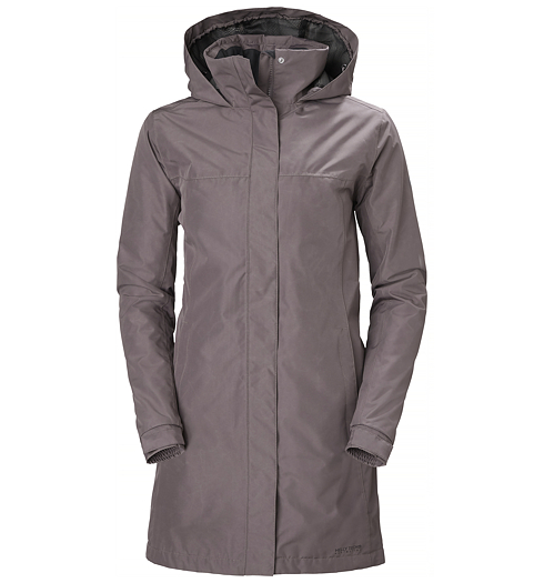 Dámský zimní kabát HELLY HANSEN W ADEN INSULATED 656 SPARROW GREY - Helly Hansen - 62649 656 W ADEN INSULATED COAT