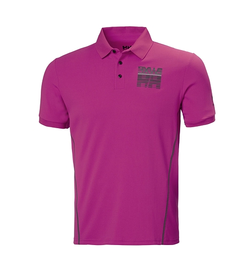 Pánská polokošile HELLY HANSEN 34172 663 HP RACING POLO 663 MAGENTA 2.0 - Helly Hansen - 34172 663 HP RACING POLO