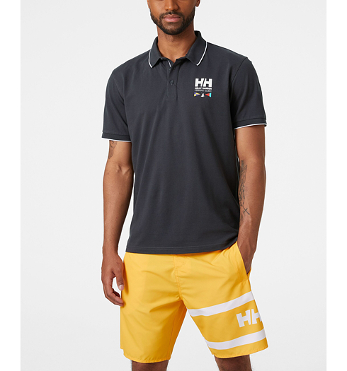 Pánská polokošile HELLY HANSEN 34248 980 SKAGERRAK POLO 980 ebony - Helly Hansen - 34248 980 SKAGERRAK POLO