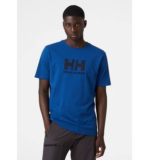 Pánské triko HELLY HANSEN HH LOGO T-SHIRT 606 DEEP FJORD - Helly Hansen - 33979 606 HH LOGO T-SHIRT