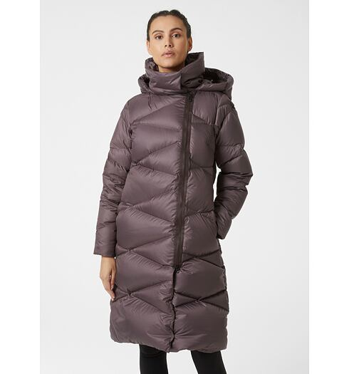 Dámský zimní kabát HELLY HANSEN 53301 656 W TUNDRA DOWN COAT 656 SPARROW GREY - Helly Hansen - 53301 656 W TUNDRA DOWN COAT