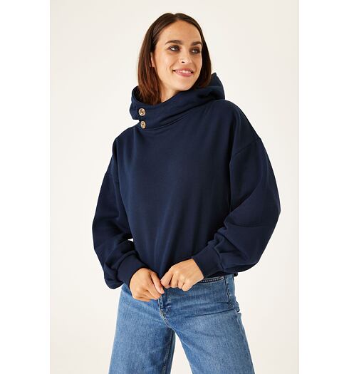 Dámská mikina GARCIA ladies sweat 4581 navy peony - GARCIA - X20260 4581 ladies sweat
