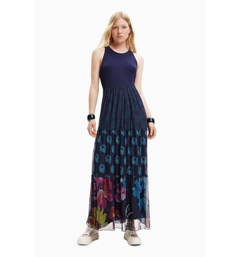 Dámské šaty DESIGUAL DUDAS - DESIGUAL - 23SWVK90 5000 VEST DUDAS