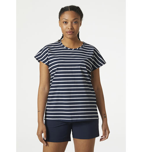 Dámské funkční triko HELLY HANSEN W THALIA SUMMER TOP 598 NAVY STRIPE - Helly Hansen - 34350 598 W THALIA SUMMER TOP