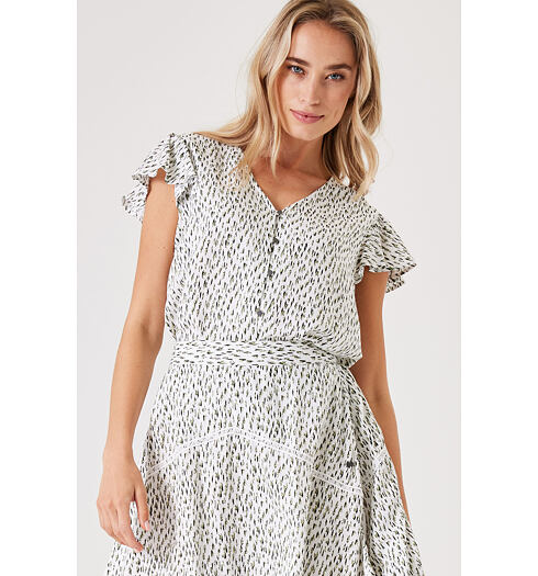 Dámská halenka GARCIA D30232 2389 ladies shirt ss 2389 soft kit - GARCIA - D30232 2389 ladies shirt ss