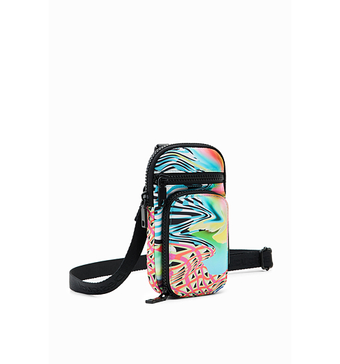 Dámská peněženka DESIGUAL MONE_HAWAIIAN GEOSURF DAFNE 9019 MATERIAL FINISHES - DESIGUAL - 23SAYY09 9019 MONE_HAWAIIAN GEOSURF DAFN
