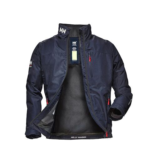 Pánská bunda HELLY HANSEN CREW MIDLAYER JACKET 597 NAVY - Helly Hansen - 30253 597 CREW MIDLAYER JACKET