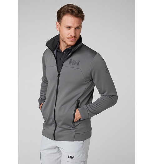Pánská mikina HELLY HANSEN HP FLEECE JACKET 972 QUIET SHADE - Helly Hansen - 34043 972 HP FLEECE JACKET