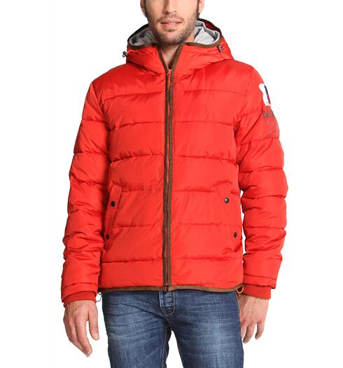 Pánská zimní bunda DESIGUAL CHAQ_E LAION 7002 NARANJA - DESIGUAL - 47E1922 7002 CHAQ_E LAION