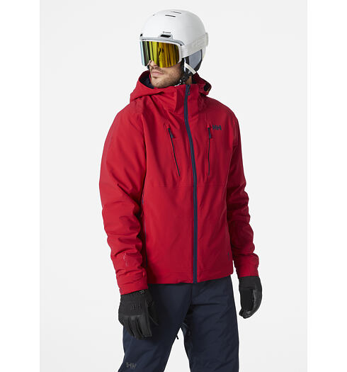 Pánská zimní bunda HELLY HANSEN 65927 162 ALPHA 4.0 JACKET 162 RED - Helly Hansen - 65927 162 ALPHA 4.0 JACKET