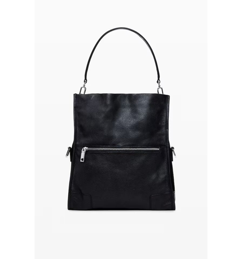 Dámská kabelka Desigual 24WAXL07 2000 BOLS LEATHER LOVERTY 3.0 2000 BLACK - DESIGUAL - 24WAXL07 2000 BOLS LEATHER LOVERTY 3.0