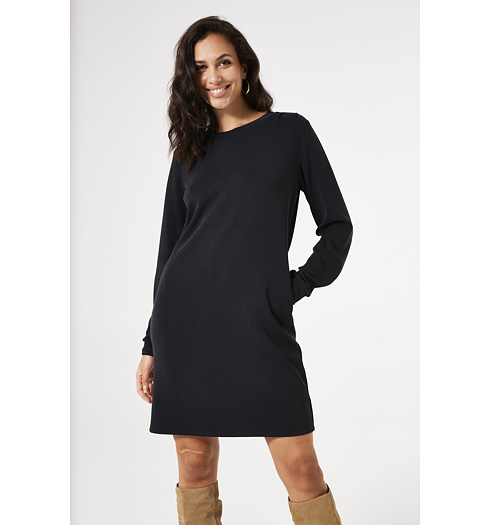 Dámské šaty GARCIA U40081 60 ladies dress 60 black - GARCIA - U40081 60 ladies dress
