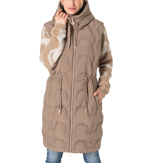 Dámská zimní vesta TIMEZONE 19-10065-01-8016 6405 Long Vest 6405 - Timezone - 19-10065-01-8016 6405 Long Vest