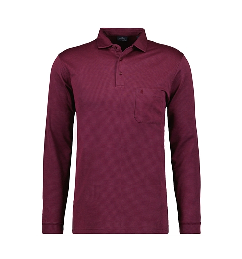 Pánská košile RAGMAN  5427091 620 Kent collar  LS 620  BEERE - Ragman - 5427091 620 Kent collar  LS