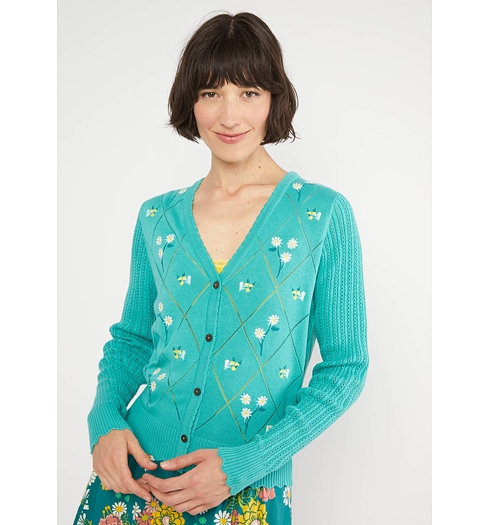 Blutsgeschwister 001251-141 01592 Sweet Soiree 01592 shallow waters blue knit - Blutsgeschwister - 001251-141 01592 Sweet Soiree