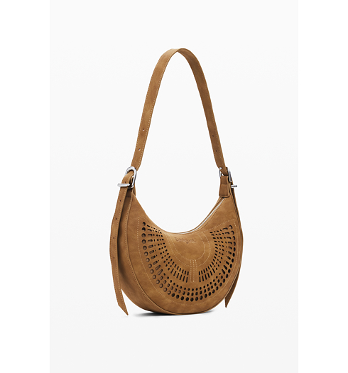 Dámská kabelka DESIGUAL 25SAXP09 6011 BAG  ORBIS CASCAIS 6011 BROWN - DESIGUAL - 25SAXP09 6011 BAG  ORBIS CASCAIS