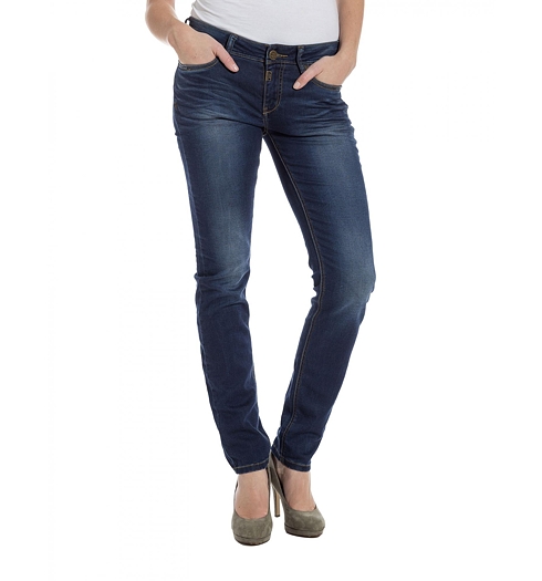 Dámské jeans TIMEZONE NINITZ 3751 dark shell blue - Timezone - 16-5484 3751 NINITZ