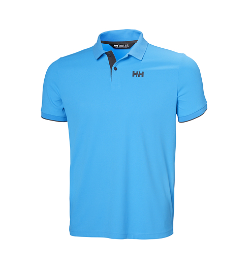 Pánská funkční polokošile HELLY HANSEN OCEAN POLO 2.0 645 CYAN - Helly Hansen - 34367 645 OCEAN POLO 2.0