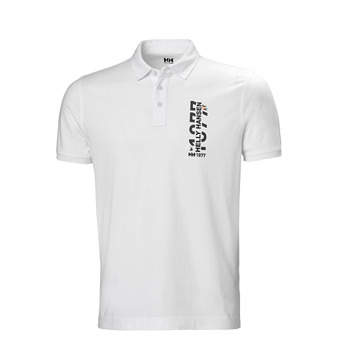 Pánská polokošile HELLY HANSEN COASTLINE POLO 001 bílá - Helly Hansen - 34250 001 COASTLINE POLO