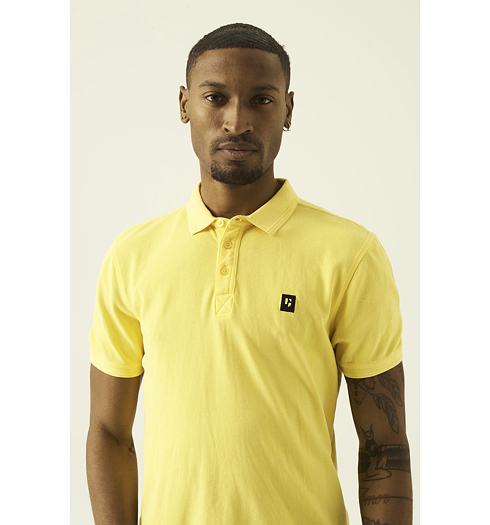 Pánské polo GARCIA Z1150 4255 mens polo 4255-corn field - GARCIA - Z1150 4255 mens polo